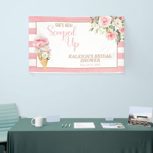 Sie wurde Brautparty aufgedeckt (Streifen) Banner (Messeveranstaltung)