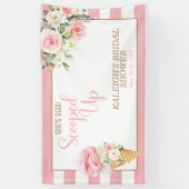 Sie wurde Brautparty aufgedeckt (Streifen) Banner (Vertikal)