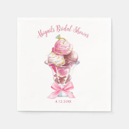 SIE WURDE BRAUTPARTY AUFGESCHLOSSEN SERVIETTE