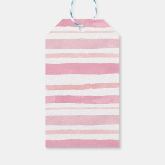 Sie wurde Brautparty-Eiscreme aufgefangen Geschenkanhänger (Rückseite)