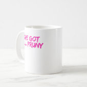 Sie wurde ganz schrumpelig kaffeetasse (Vorderseite Links)
