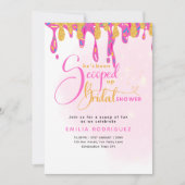 Sie wurde in Icecream-Brautparty aufgezogen Einladung (Vorderseite)