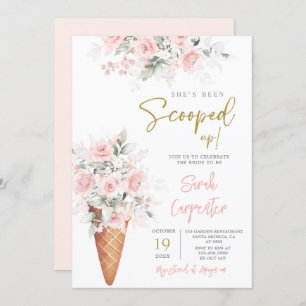 Sie wurde ins Brautparty geschleudert Einladung