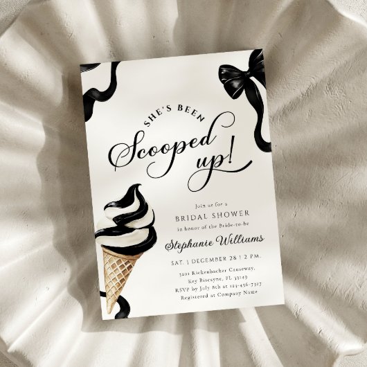 Sie wurde ins Brautparty geschleudert Einladung