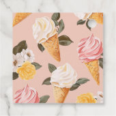 Sie wurde ins Brautparty geschleudert Geschenkanhänger (Rückseite)