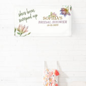 Sie wurde ins Brautparty geschossen Banner (InSitu)