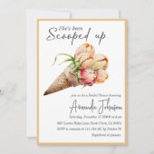 Sie wurde mit Blumenkohl ins Brautparty geschossen Einladung (Vorderseite)