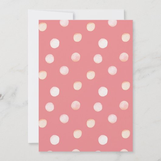 Sie wurde mit Eiscreme-Brautbrunch zusammengeschos Einladung (Rückseite)