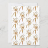 Sie wurde mit Eiscreme-Brautparty vergossen Einladung (Rückseite)