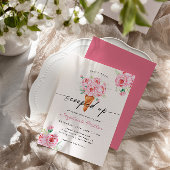 Sie wurde mit Eiscreme-Brautparty vergossen Einladung