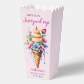 Sie wurde mit Eiscreme-Brautparty vergossen Geschenkschachtel (Vorderseite)