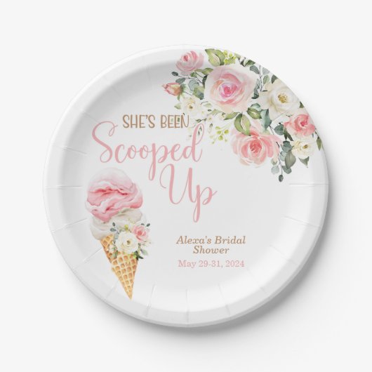 Sie wurde mit Tellern für kundenspezifische Papier Pappteller (Vorderseite)