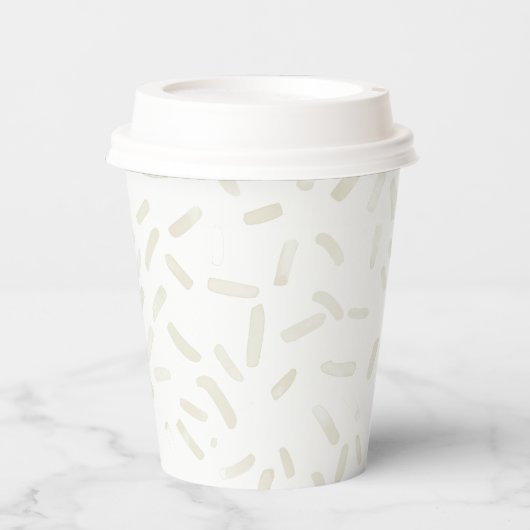 Sie wurde Vanilla-Brautparty aufgedeckt Pappbecher (Vorderseite)