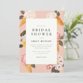 Sie wurde von der Brautdusche erschossen Einladung (Stehend Vorderseite)