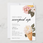 Sie wurde von der Brautdusche erschossen Einladung (Vorderseite)
