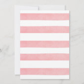 Sie wurde von der Brautdusche erschossen Einladung (Rückseite)