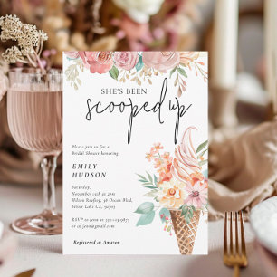 Sie wurde von der Brautdusche erschossen Einladung