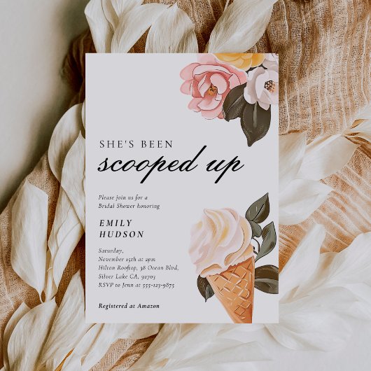 Sie wurde von der Brautdusche erschossen Einladung