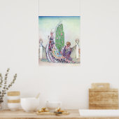 Sie wurde von Kay Nielsen angehalten Poster (Küche)