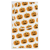 Sie wurden angekurbelt - Kürbiskürbis-Halloween-Pa Kleine Geschenktüte (Rückseite)