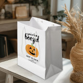 Sie wurden angekurbelt - Kürbiskürbis-Halloween-Pa Kleine Geschenktüte