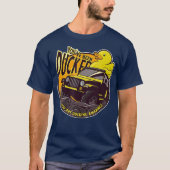 Sie wurden entführt Enck Offroad-Fahrzeug-Stockwer T-Shirt (Vorderseite)