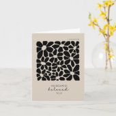 Sie wurden geliebt dank Ihrer Liebe, dass Sie Kart Karte (Gelbe Blume)