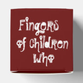 Sie wurden gewarnt geschenkschachtel (Oben)