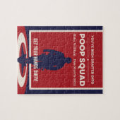 Sie wurden in eine Squad Gekackt - Baby Reveal Puzzle (Horizontal)