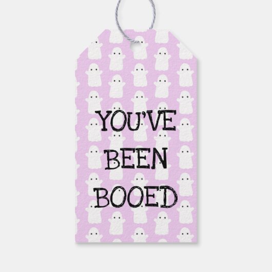 Sie wurden mit einem Geschenkschild versehen Geschenkanhänger (Rückseite)