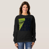 Sie wurden soeben bedient Spieler Professioneller Sweatshirt (Vorne ganz)