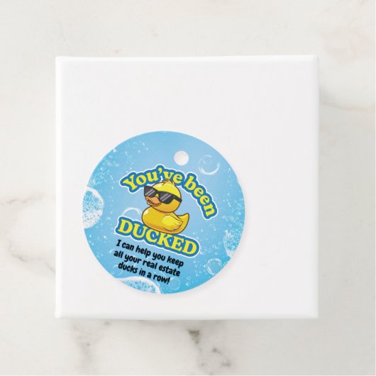 Sie wurden von Realtor Pop-by-Jeep herumgerissen Geschenkanhänger (Beispiel)