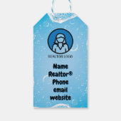 Sie wurden von Realtor Pop-by-Jeep herumgerissen Geschenkanhänger (Rückseite)