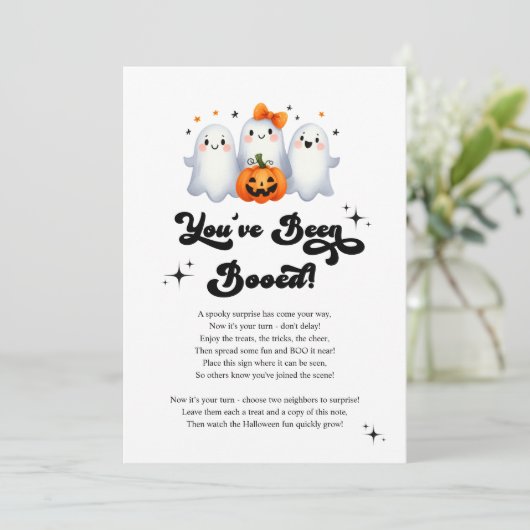 Sie wurden zu Halloween Game Card gebrannt Einladung (Stehend Vorderseite)