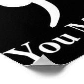 Sie zählen Katzenprävention Bewusstsein für Poster (Ecke)