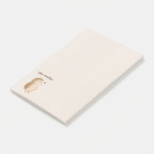 Sie zählen Minimaler Igel-Post-it-Notizzettel Post-it Klebezettel (angewinkelt)