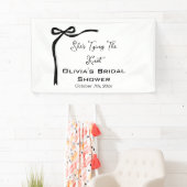 Sie zähmt das Brautparty der schwarzen Bow-Grenze Banner (Insitu)