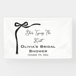 Sie zähmt das Brautparty der schwarzen Bow-Grenze Banner