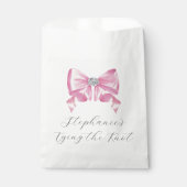 Sie zähmt das Brautparty des unrosa Bowes Geschenktütchen (Vorderseite)