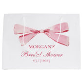 Sie zähmt das Brautparty des unrosa Bowes Große Geschenktüte (Vorderseite)