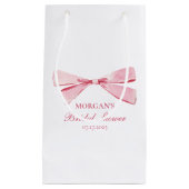 Sie zähmt das Brautparty des unrosa Bowes Kleine Geschenktüte (Vorderseite)