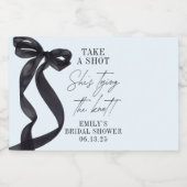 Sie zähmt das Gastgeschenk des Knotens-Brautparty Alkoholflaschenetikett (Einzelnes Label)