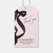 Sie zähmt das Gastgeschenk des Knotens-Brautparty Geschenkanhänger (Vorderseite)