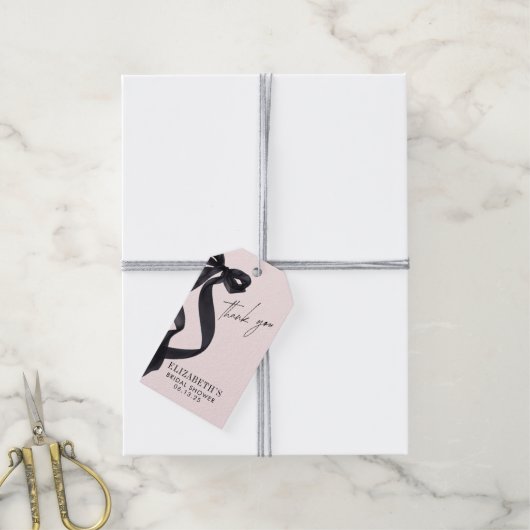 Sie zähmt das Gastgeschenk des Knotens-Brautparty Geschenkanhänger (Mit Garn)