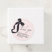 Sie zähmt das Gastgeschenk des Knotens-Brautparty Geschenkanhänger (Beispiel)