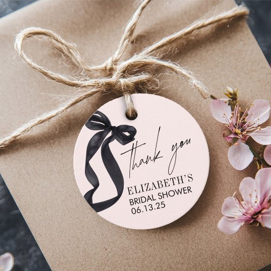 Sie zähmt das Gastgeschenk des Knotens-Brautparty Geschenkanhänger