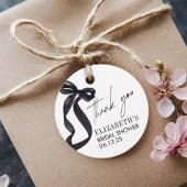 Sie zähmt das Gastgeschenk des Knotens-Brautparty Geschenkanhänger