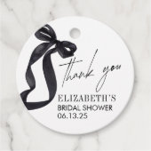 Sie zähmt das Gastgeschenk des Knotens-Brautparty Geschenkanhänger (Vorderseite)