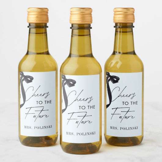 Sie zähmt das Gastgeschenk des Knotens-Brautparty Weinetikett (Flaschen)