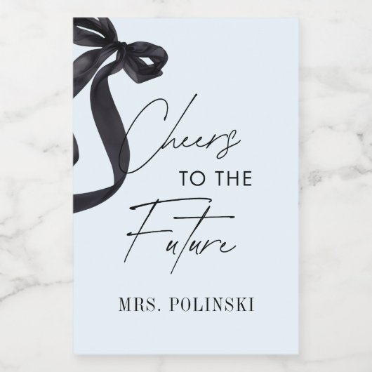 Sie zähmt das Gastgeschenk des Knotens-Brautparty Weinetikett (Einzelnes Label)